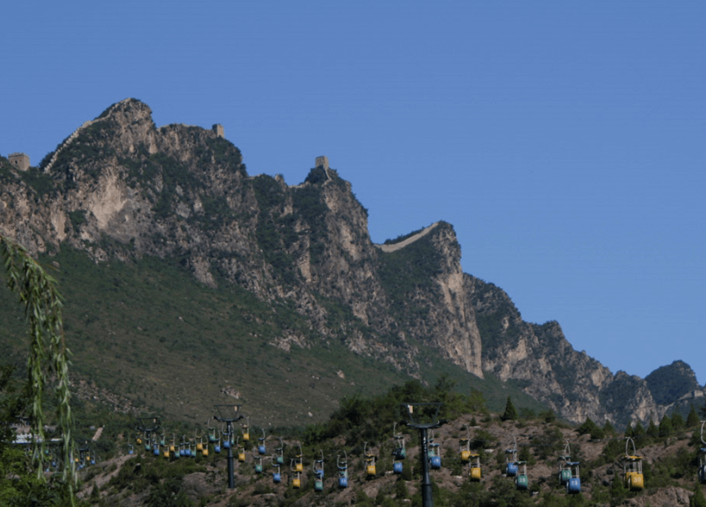 Great Wall of China at Yanshanshan