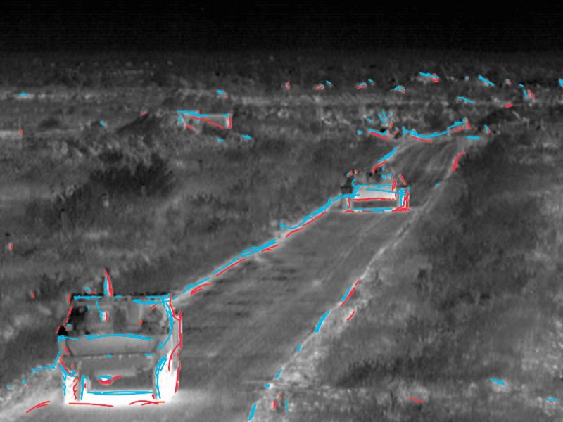 Infrared vehicle detection